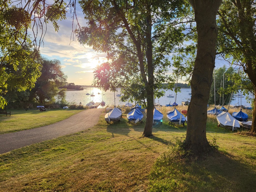 Rutland Water Sailing Club and Anglian Water Nature Reserve.